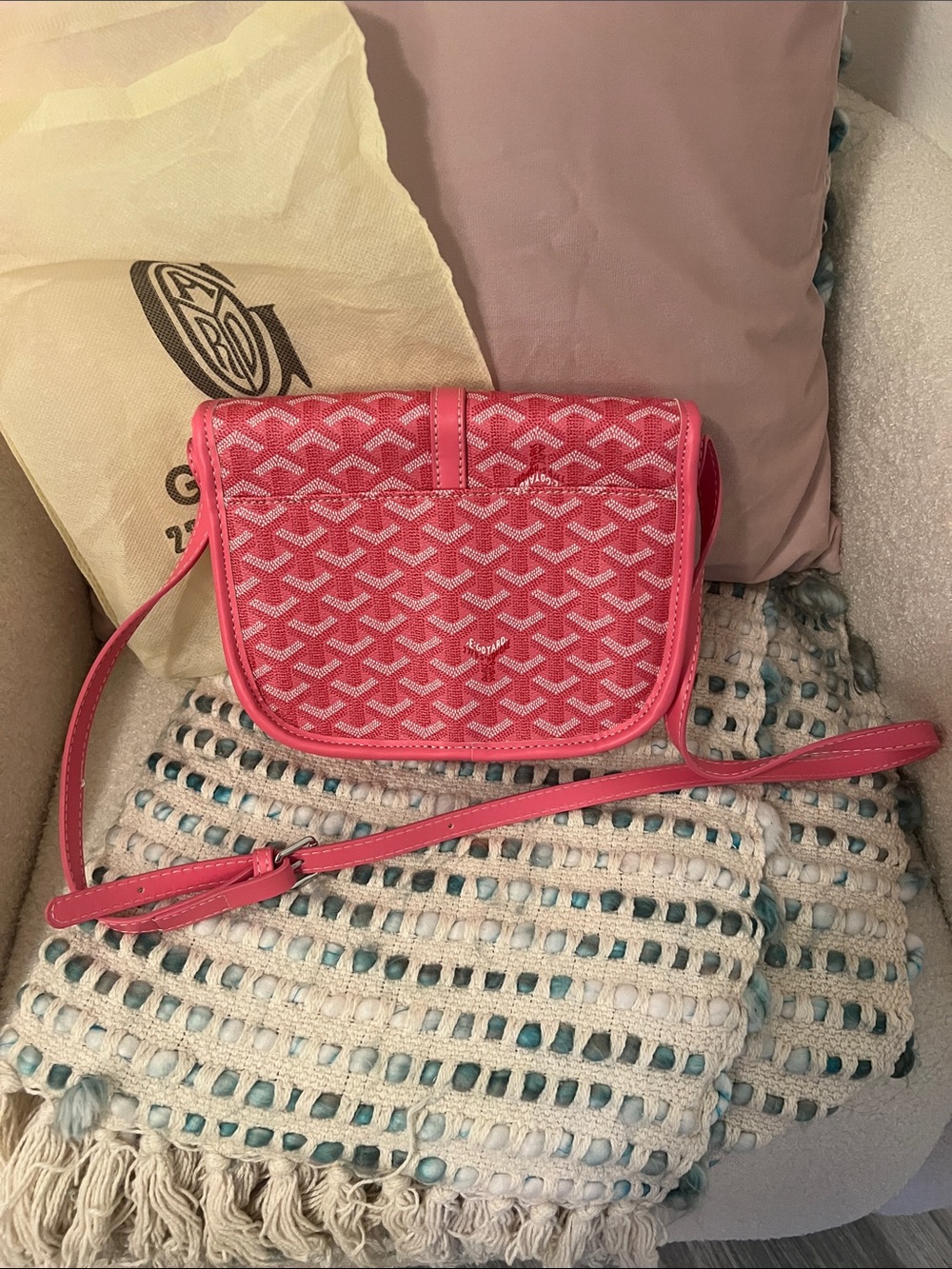 Inspired Pink Crossbody Bag - Women's Shoulder Purse - Picture 2 of 10
